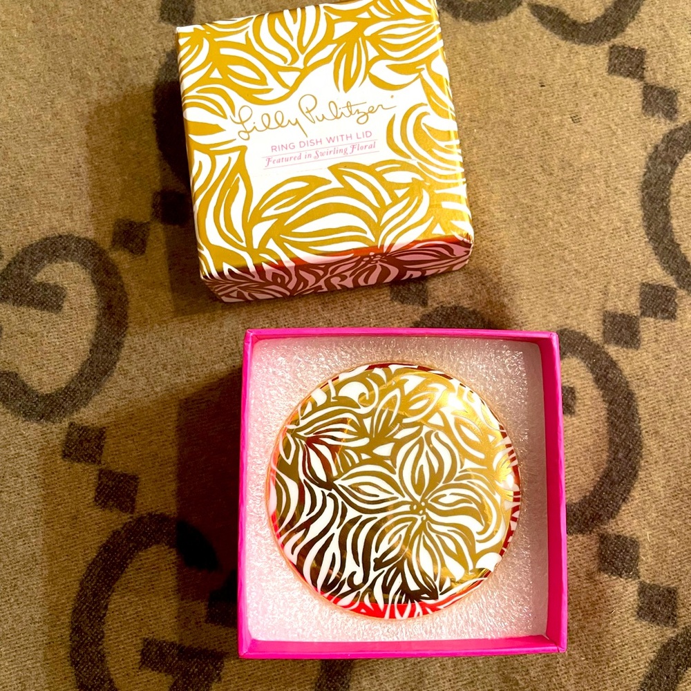 LILLY PULITZER DISH NWT